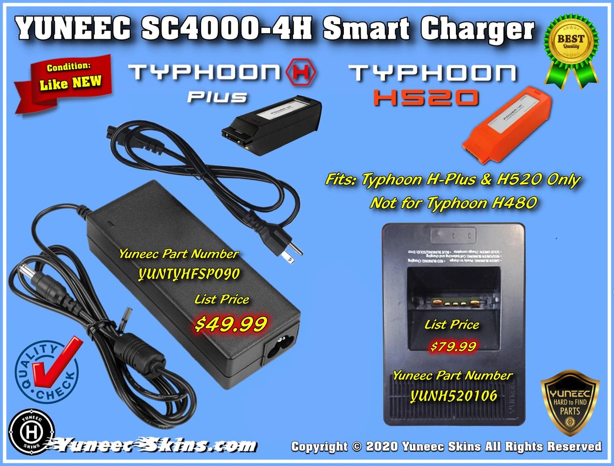 Yuneec Balancing Battery Charger Typhoon H+ / H520 YUNH520106